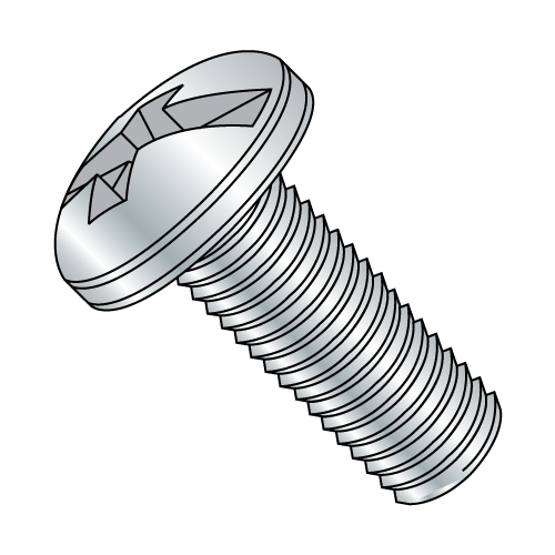 Pan Combination - Machine Screws - Zinc