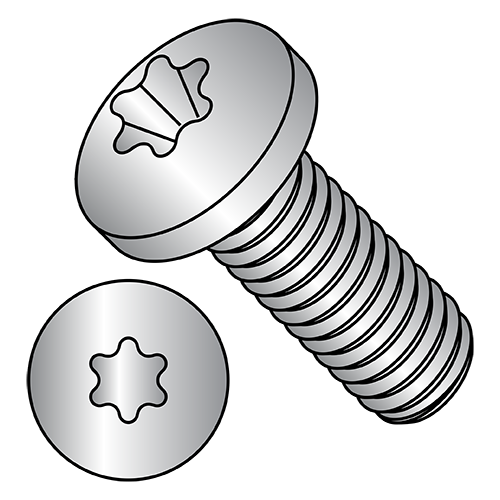 ISO 14583 - Pan - Six Lobe - Machine Screws - A4 Stainless