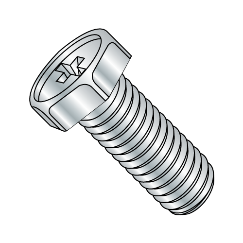 Hex - Phillips - Machine Screws - Zinc