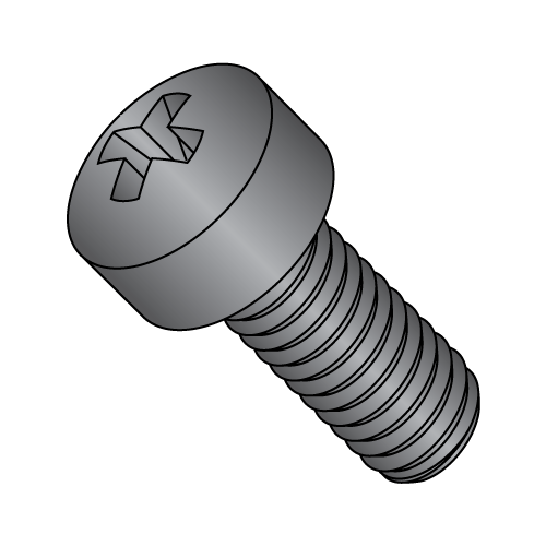 Fillister - Phillips - Machine Screws - Black Oxide