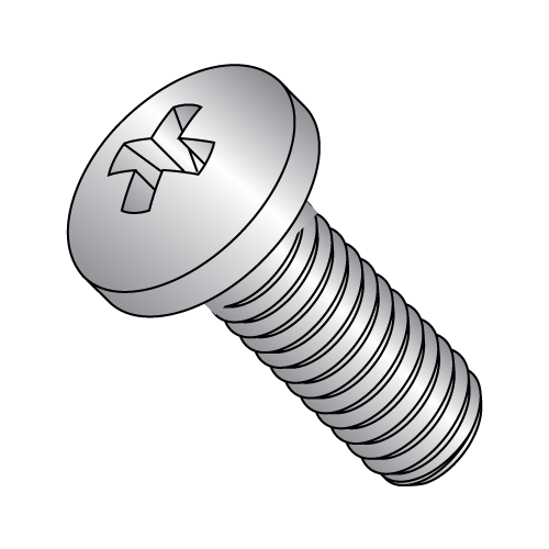 Pan - Phillips - Machine Screw - 316 Stainless