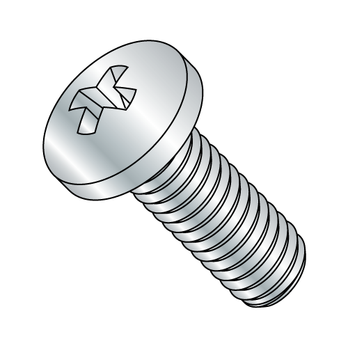 Pan - Phillips - Machine Screw - Nickel