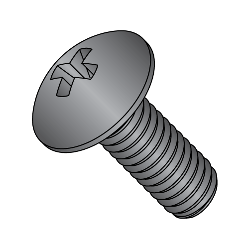 Truss - Phillips - Machine Screws - Black Oxide 18-8 Stainless