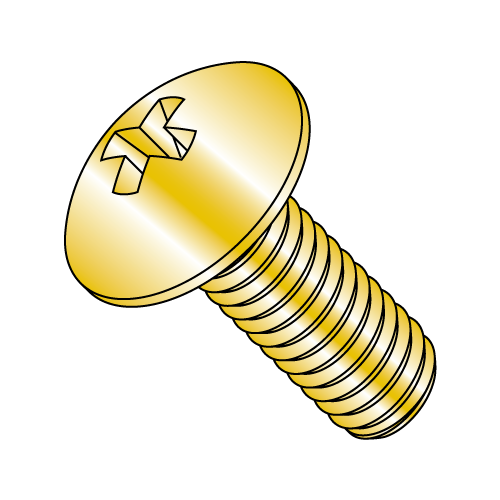 Truss - Phillips - Machine Screw - Zinc Yellow