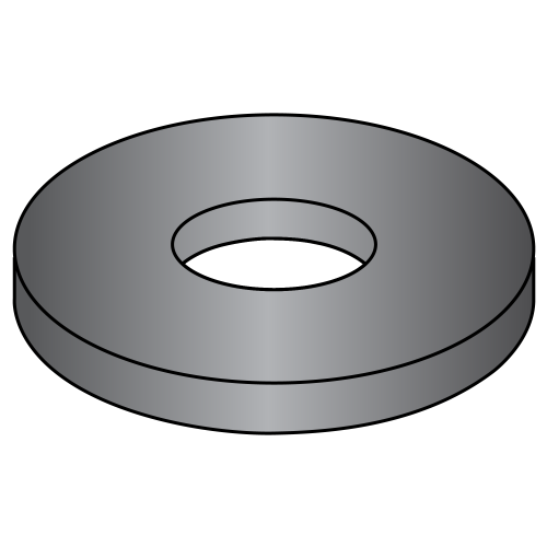 Flat Washers - MS15795 - 300 Stainless Steel - Black Oxide