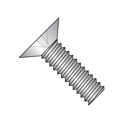 Flat 100° - Phillips - Machine Screw - 300 Series Stainless