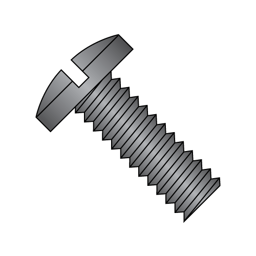 Binding Undercut - Slotted - Machine Screws - Black Oxide