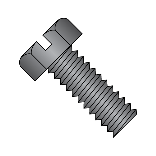Hex Slotted - Machine Screws - Black Oxide