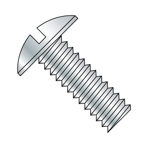 Truss - Slotted - Machine Screws - Steel - Zinc