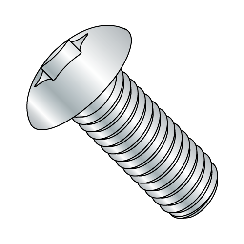 Truss - Six Lobe - Machine Screws - Zinc