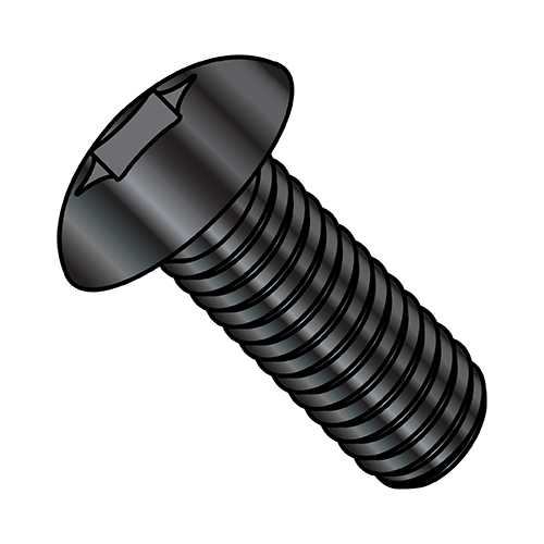 Truss - Six Lobe - Machine Screws - Black Oxide