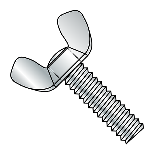 Cold Forged - Wing Screws - Light Series - American Type - A2 Stainless