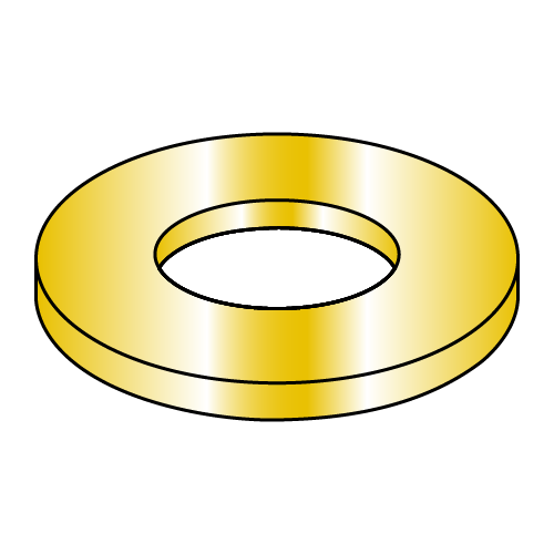 Machine Screw Washers - NAS1149FP - Cadmium Yellow