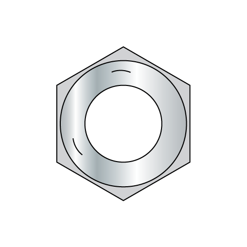 Finished Hex Nuts - Grade 5 - Zinc Plated - Fine Thread