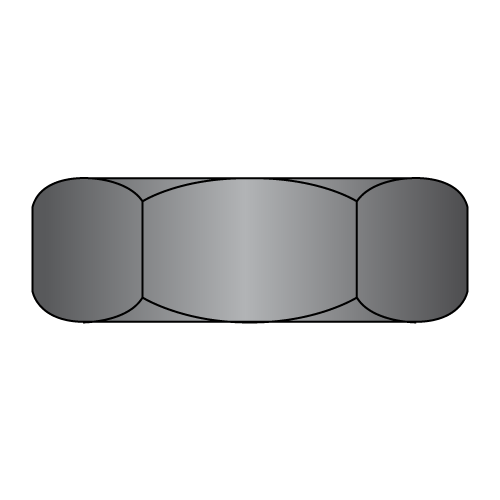 Hex - Machine Screw - Nuts - Black Oxide (extra small pattern)