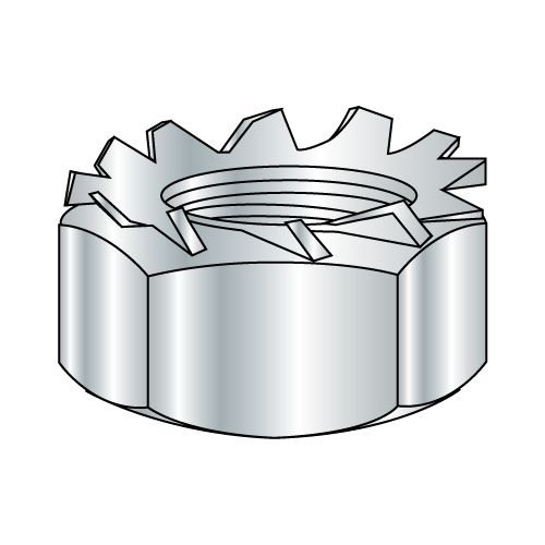 "K" Lock Nuts - Small Pattern - Zinc