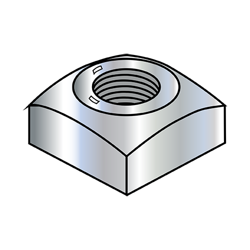 Regular Square Nuts - Grade 5 - Zinc
