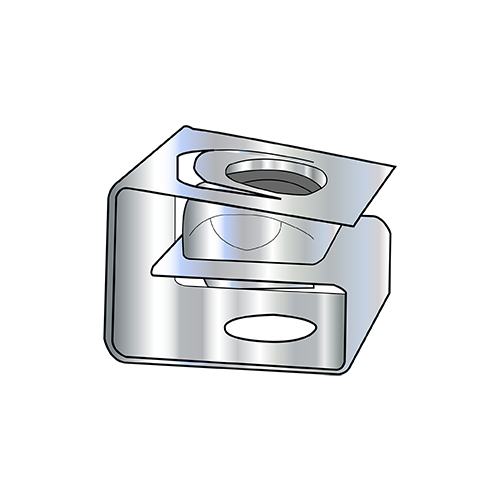 Nut Retainers - Spring Steel - Zinc