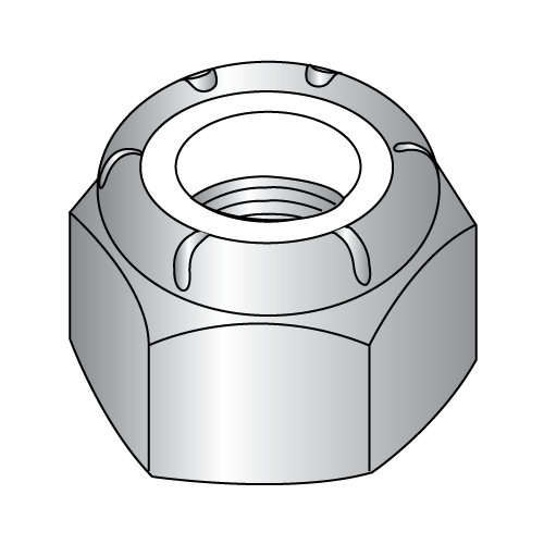 Nylon Insert Stop Nuts - 18-8 Stainless
