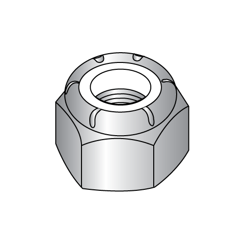 Nylon Insert Stop Nuts - 316 Stainless