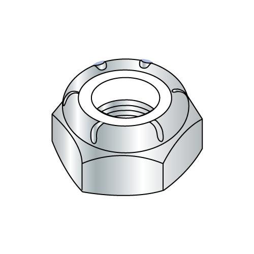 Nylon Insert Stop Nuts - Thin - Zinc