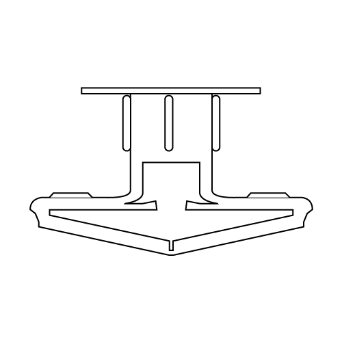 Plastic Toggle - Polypropylene
