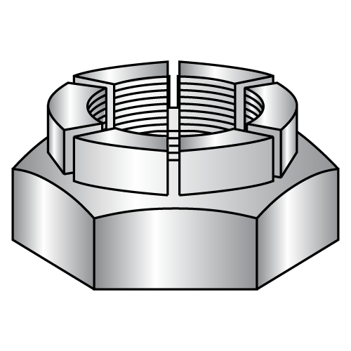 Flex Type Hex Lock Nut - Heavy Hex - Thin Height - Cadmium