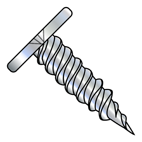 Phillips - Pancake - Self Piercing Screws - Zinc