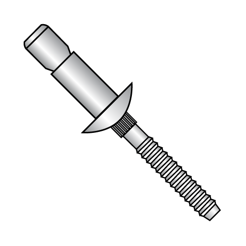 Structural Rivets - Protruding Head - 300-series Stainless