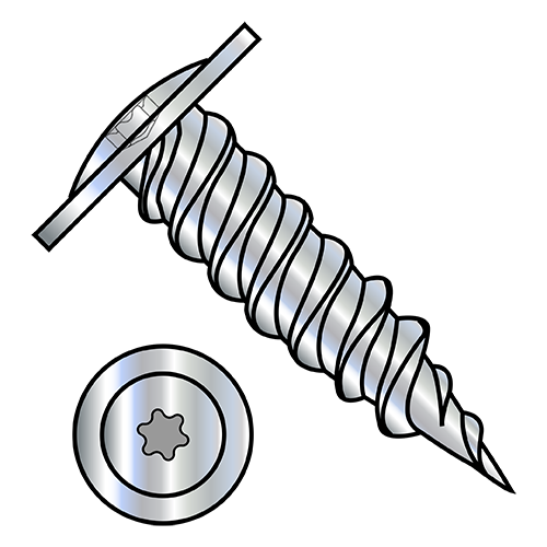 Modified Truss - Six Lobe - Self Piercing Screws - Zinc
