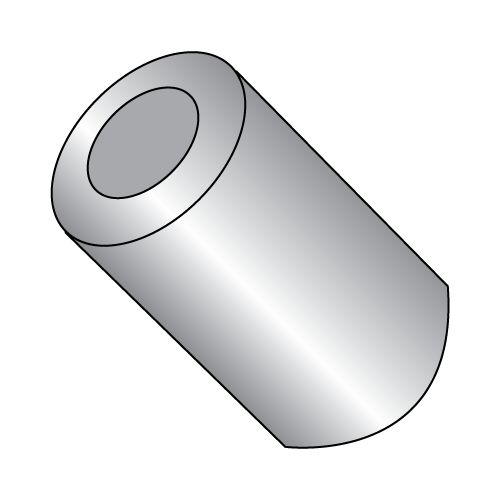 Three Eighths -  Round Spacer - Aluminum