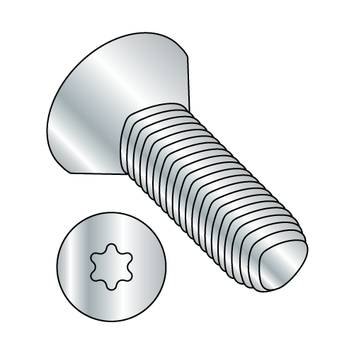 Flat - Six Lobe - General Alternatives to Taptite® Thread Rolling Screws* - Zinc