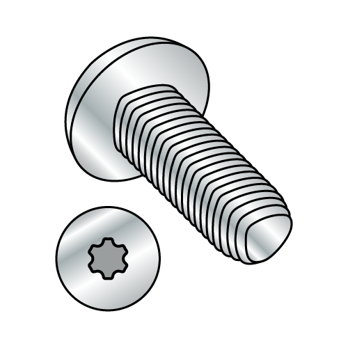 Pan - Six Lobe Plus - Alternatives to Taptite® Thread Rolling Screws* - Zinc