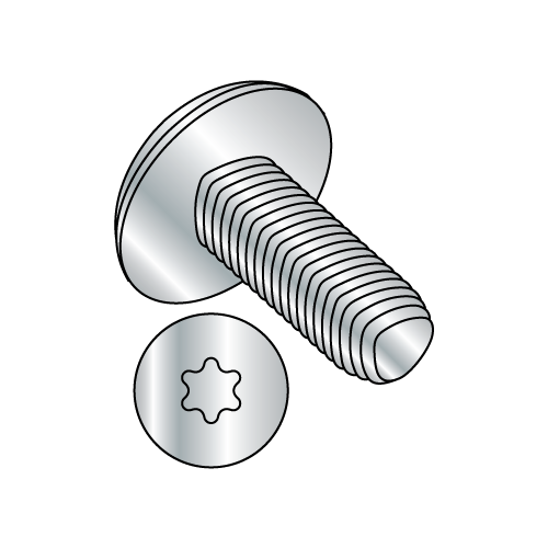 Truss - Six Lobe - Alternatives to Taptite® Thread Rolling Screws* - Zinc