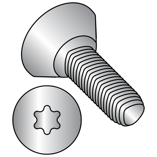 82° Flat Undercut - Six-Lobe - Alternatives to Taptite® Thread Rolling Screws* - 18-8 Stainless