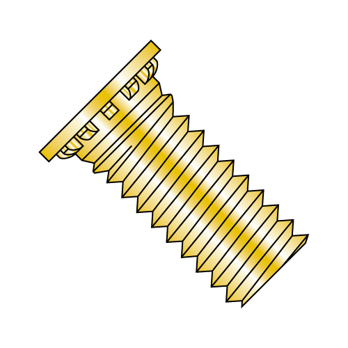 Self Clinching Studs - Zinc Yellow Plating