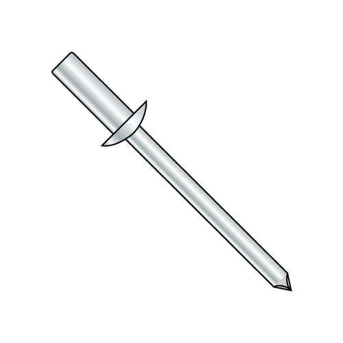 Standard Blind - Closed End - Steel Body-Steel Mandrel - Dome Head