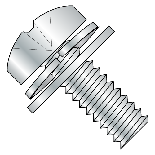 Pan - Phillips - Split Lock & Narrow Flat Washer - SEMS - 18-8 Stainless