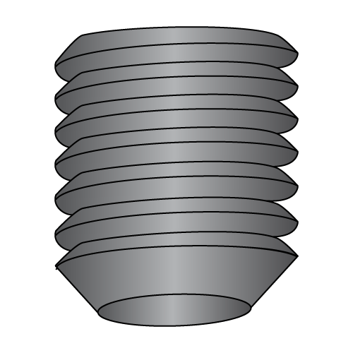 38 16x1 American Sockets® Cup Point Socket Set Screws Coarse Thread Cde Fasteners Inc 0861