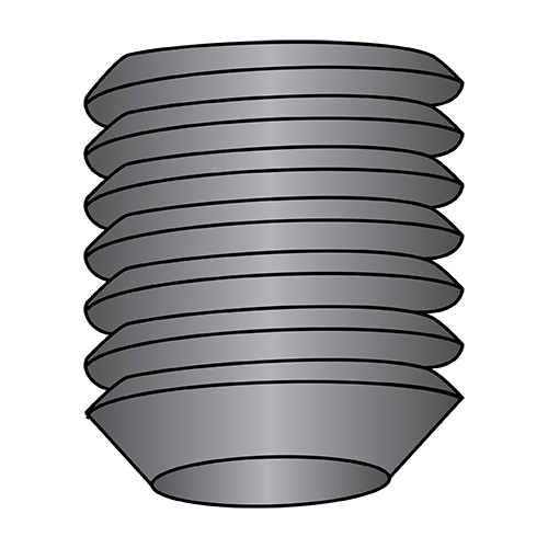 Socket Set Screws - Imported - Cup Point - Coarse Thread