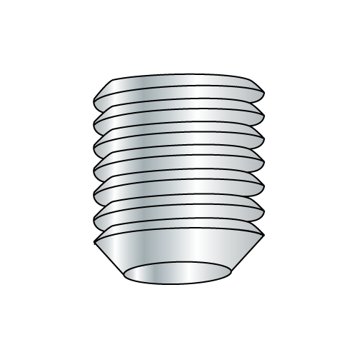 Socket Set Screws - Imported - Cup Point - Fine