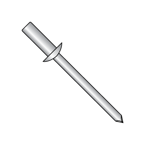Standard Blind - Closed End - All Stainless - Dome Head