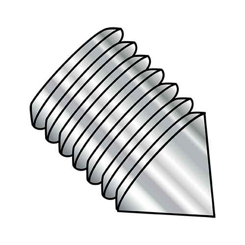 Socket Set Screws - Imported - Cone Point - 18-8 Stainless
