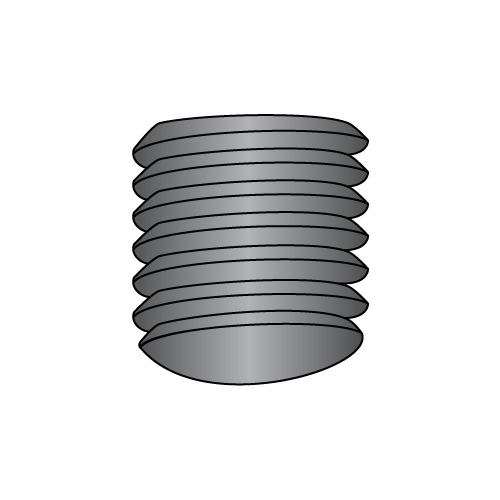 Socket Set Screws - Imported - Oval Point - Fine Thread
