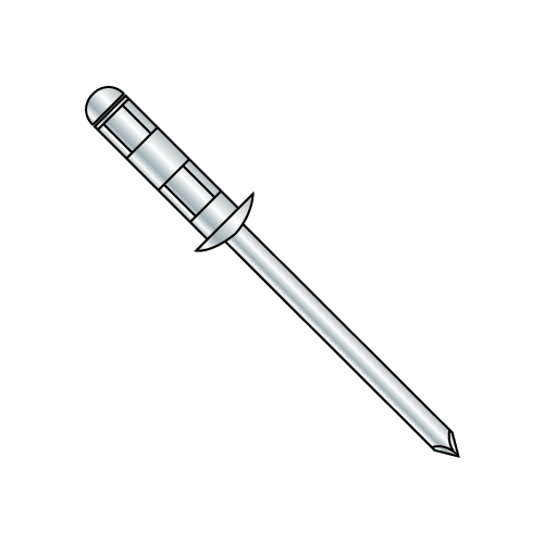 Multi-Grip Rivets - Dome Head - Steel Body-Steel Mandrel