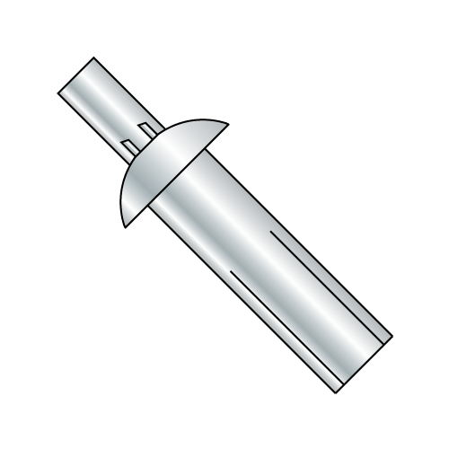 Drive Pin Rivets - Universal Head - All Steel