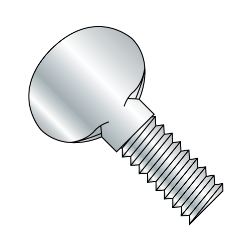 Thumb Screws - Type B - No Shoulder - Zinc