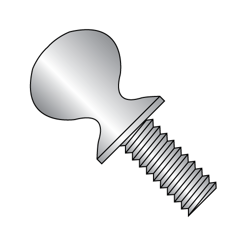 Thumb Screws - Type A - with Shoulder - 18-8 Stainless