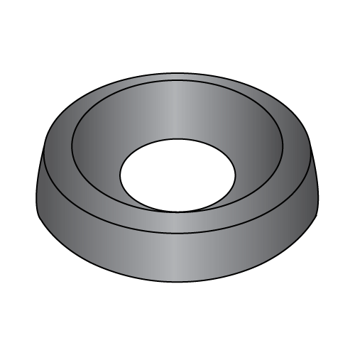 Countersunk Finishing Washers - Black Oxide