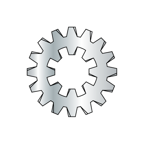 Combination Tooth - Lock Washers - Zinc